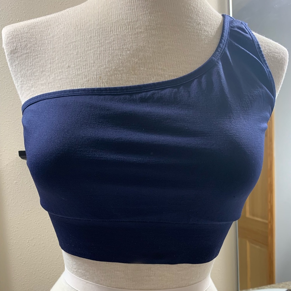 One shoulder bikini top